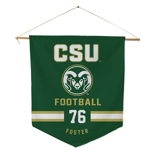 Colorado State - NCAA Football : Alex Foster - Pennant - 18" x 21"-0