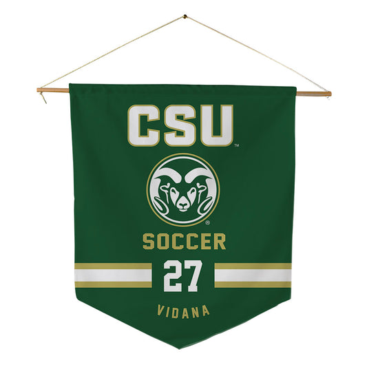 Colorado State - NCAA Women's Soccer : Amairany Vidana - Pennant - 18" x 21"-0
