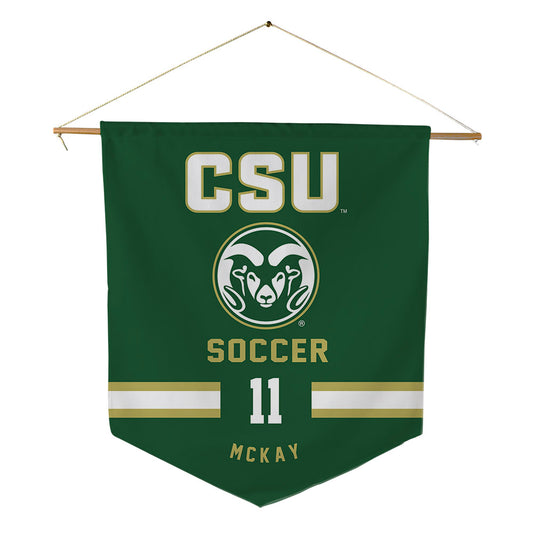 Colorado State - NCAA Women's Soccer : Hanna McKay - Pennant - 18" x 21"-0