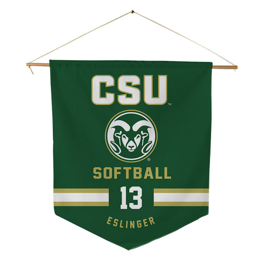 Colorado State - NCAA Softball : Madi Eslinger - Pennant - 18" x 21"-0
