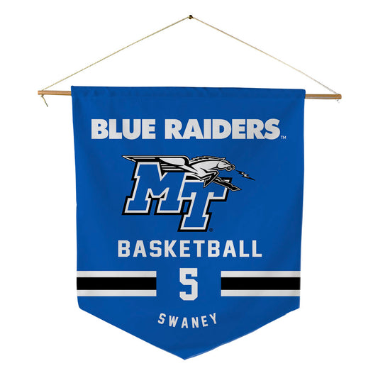 MTSU - NCAA Women's Basketball : Carsyn Swaney - Pennant - 18" x 21"-0