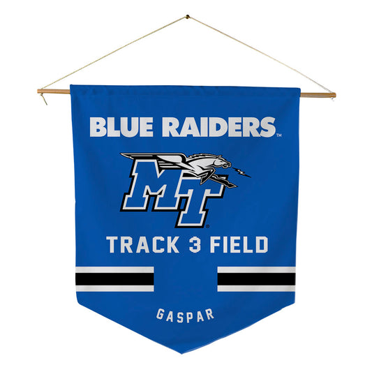 MTSU - NCAA Men's Track & Field : Jacinto Gaspar - Pennant - 18" x 21"-0
