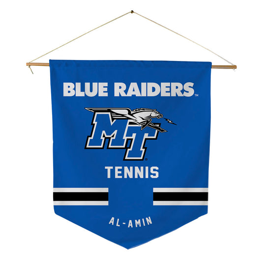 MTSU - NCAA Men's Tennis : Karim Kamal Al-Amin - Pennant - 18" x 21"-0
