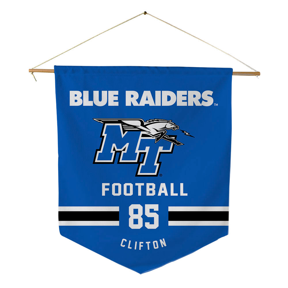 MTSU - NCAA Football : Neo Clifton - Pennant - 18" x 21"-0