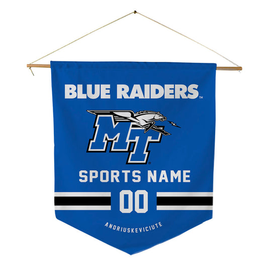MTSU - NCAA Women's Soccer : Aive Andriuskeviciute - Pennant - 18" x 21"-0
