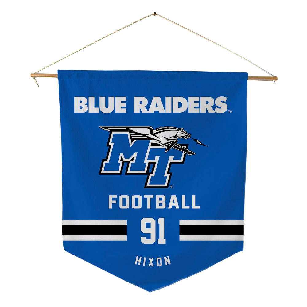 MTSU - NCAA Football : Felix Hixon - Pennant - 18" x 21"-0