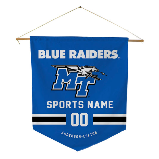 MTSU - NCAA Football : Stanley Anderson-Lofton - Pennant - 18" x 21"-0