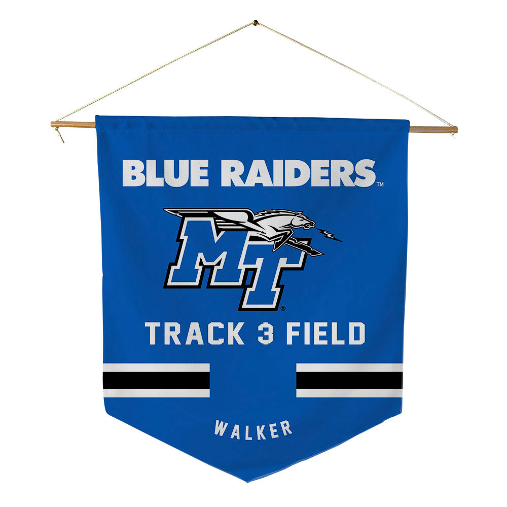 MTSU - NCAA Men's Track & Field : Devin Walker - Pennant - 18" x 21"-0