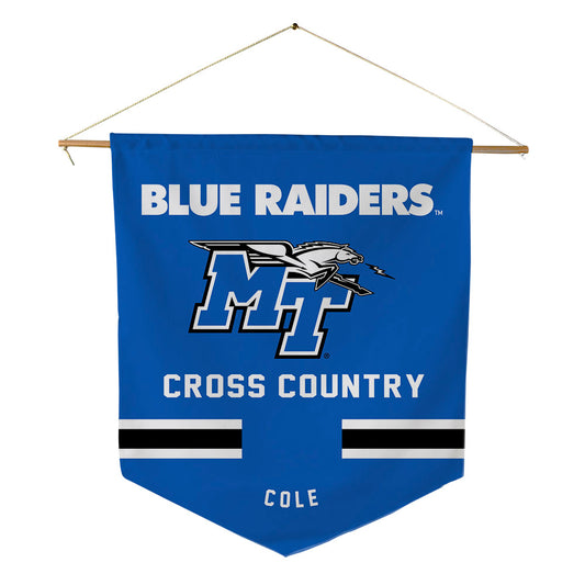 MTSU - NCAA Women's Cross Country : Lauren Cole - Pennant - 18" x 21"-0