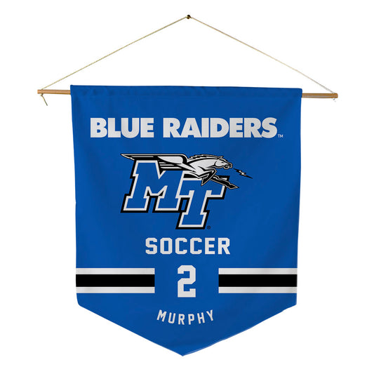 MTSU - NCAA Women's Soccer : Hannah Murphy - Pennant - 18" x 21"-0