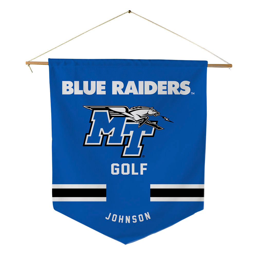MTSU - NCAA Women's Golf : Nicole Johnson - Pennant - 18" x 21"-0