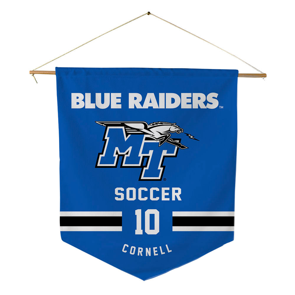 MTSU - NCAA Women's Soccer : Lilah Cornell - Pennant - 18" x 21"-0