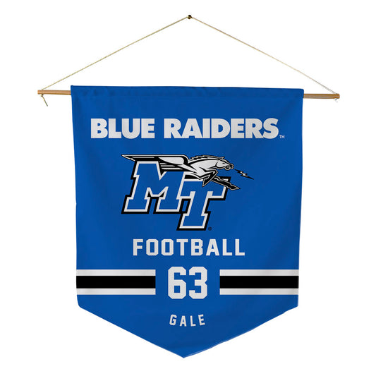MTSU - NCAA Football : Alexander Gale - Pennant - 18" x 21"-0