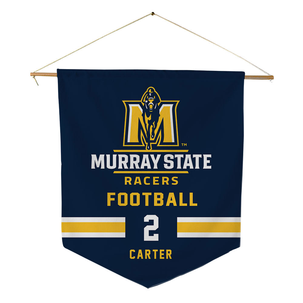 Murray State - NCAA Football : Jkalon Carter - Pennant - 18" x 21"-0