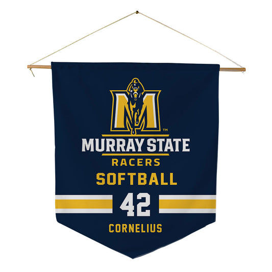 Murray State - NCAA Softball : Kai Cornelius - Pennant - 18" x 21"-0