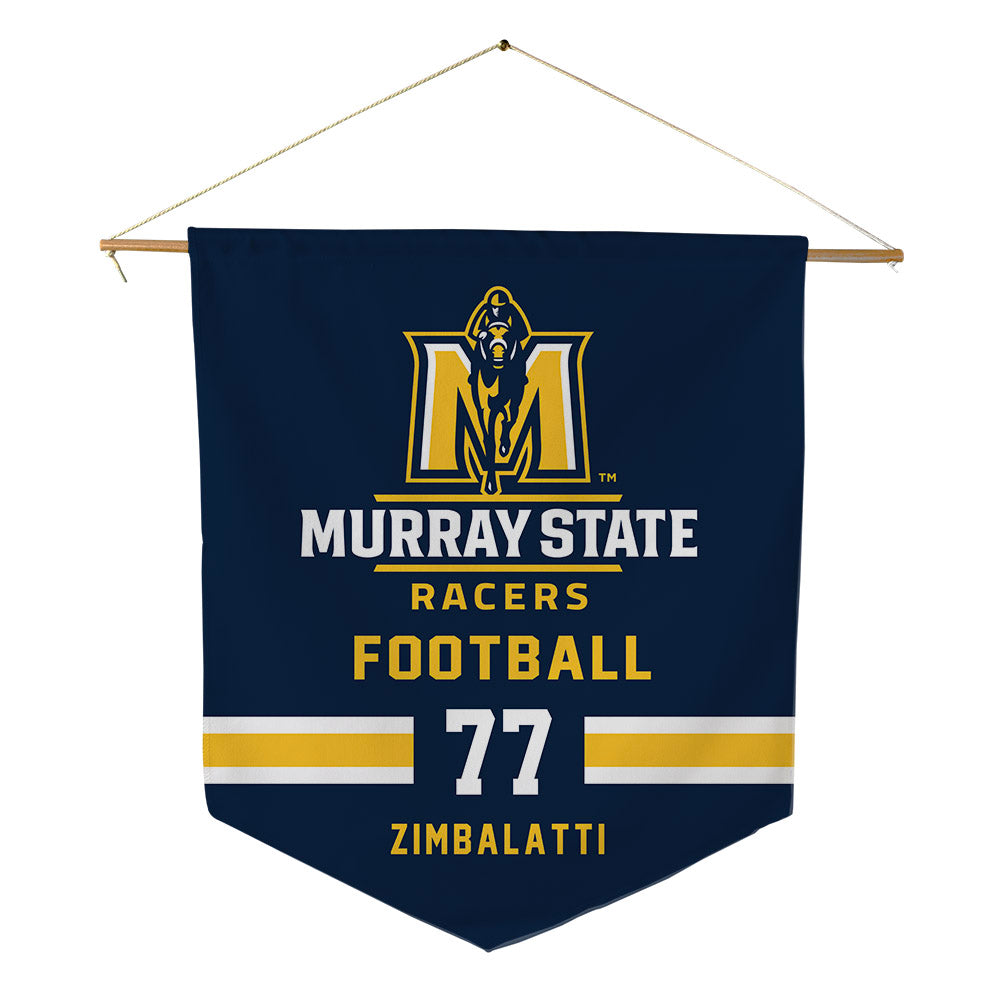 Murray State - NCAA Football : Thomas Zimbalatti - Pennant - 18" x 21"-0
