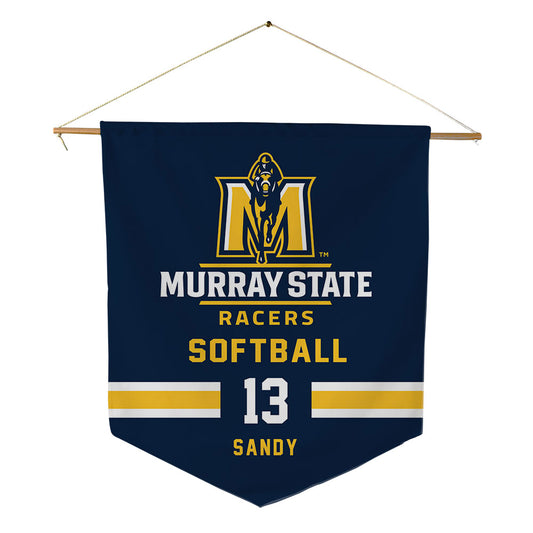 Murray State - NCAA Softball : Courtney Sandy - Pennant - 18" x 21"-0