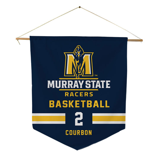Murray State - NCAA Men's Basketball : Mathis Courbon - Pennant - 18" x 21"-0