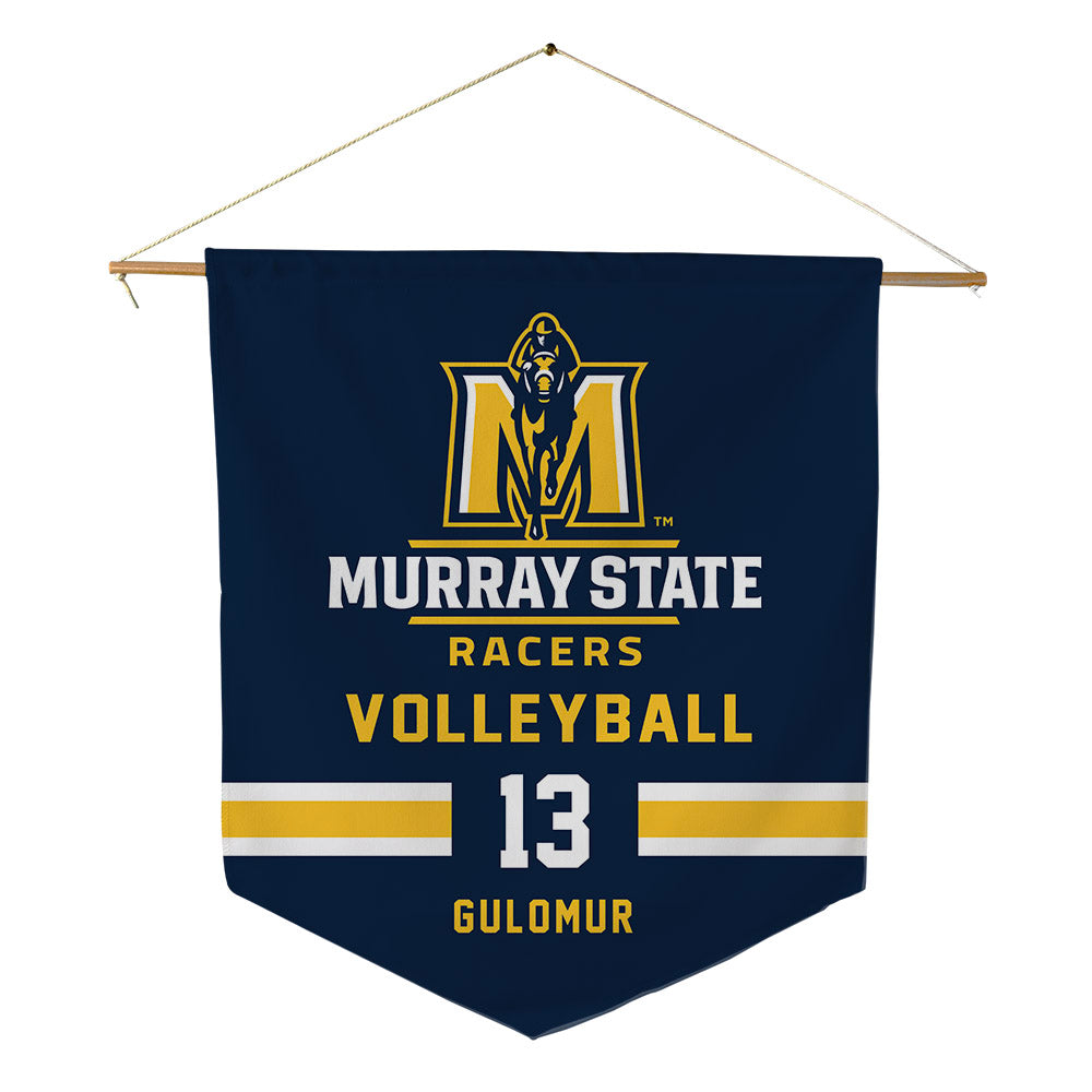 Murray State - NCAA Women's Volleyball : Burcu Gulomur - Pennant - 18" x 21"-0