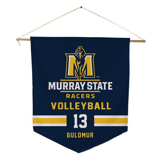 Murray State - NCAA Women's Volleyball : Burcu Gulomur - Pennant - 18" x 21"-0