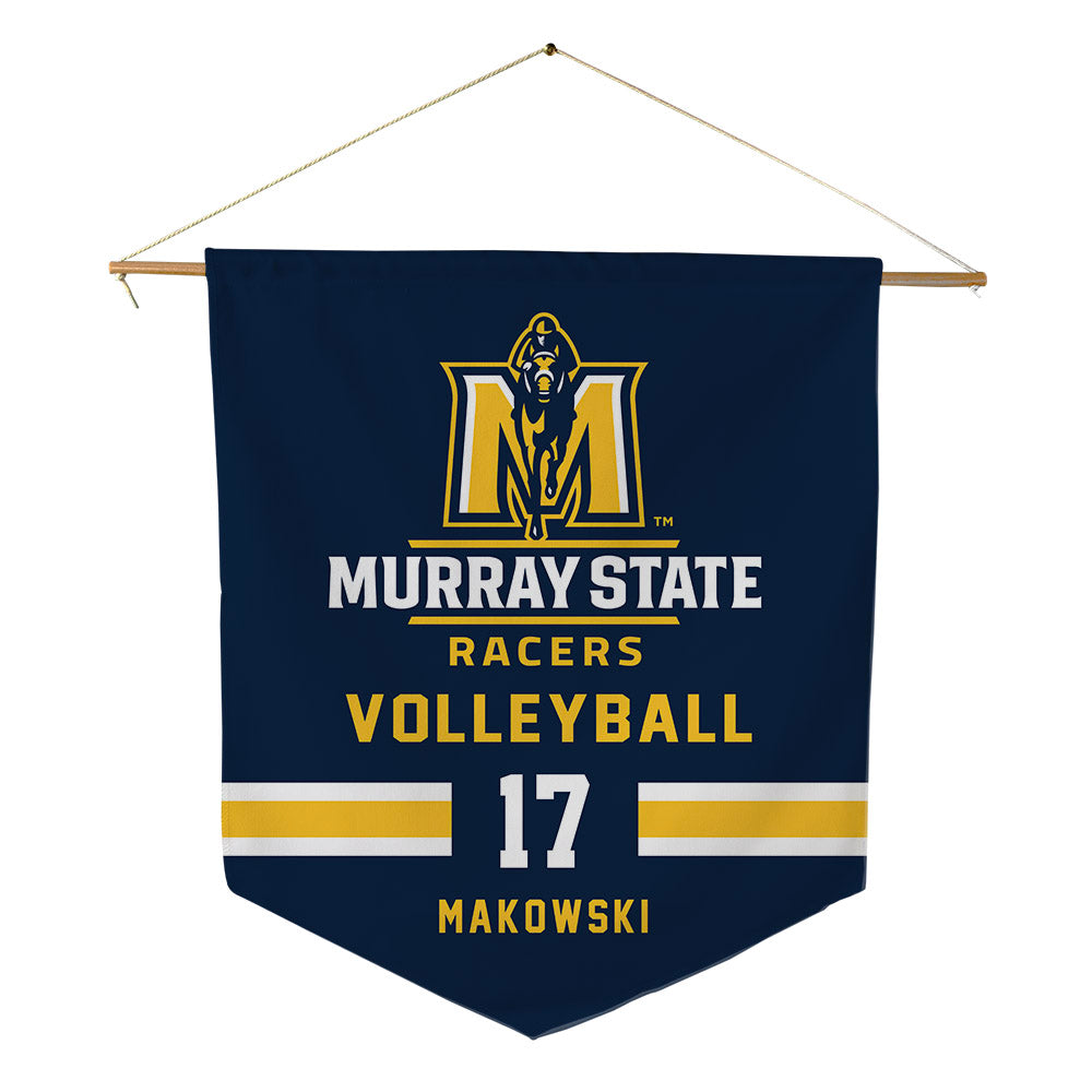 Murray State - NCAA Women's Volleyball : Anne Makowski - Pennant - 18" x 21"-0