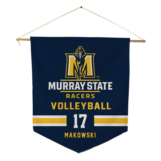 Murray State - NCAA Women's Volleyball : Anne Makowski - Pennant - 18" x 21"-0