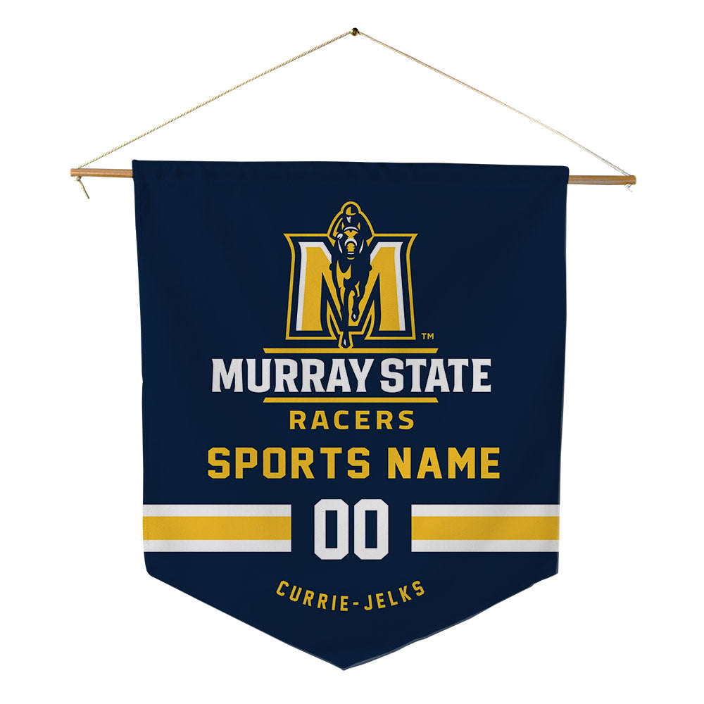 Murray State - NCAA Women's Basketball : Sharnecce Currie-Jelks - Pennant - 18" x 21"-0