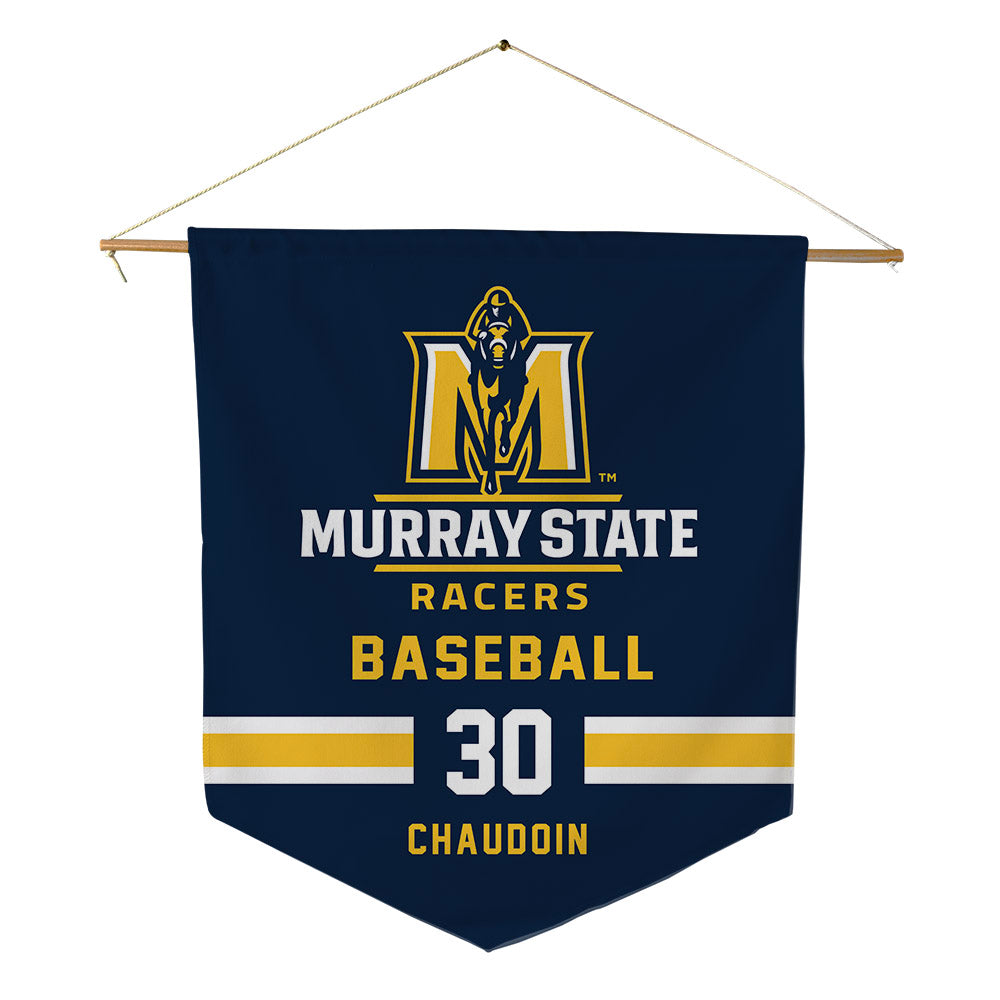 Murray State - NCAA Baseball : Preston Chaudoin - Pennant - 18" x 21"-0