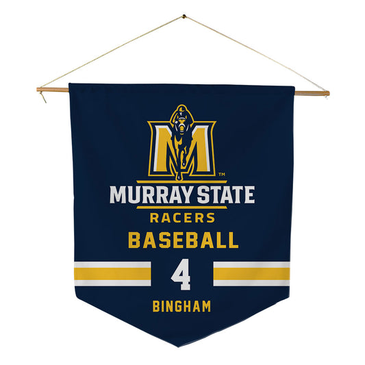 Murray State - NCAA Baseball : Gunnar Bingham - Pennant - 18" x 21"-0