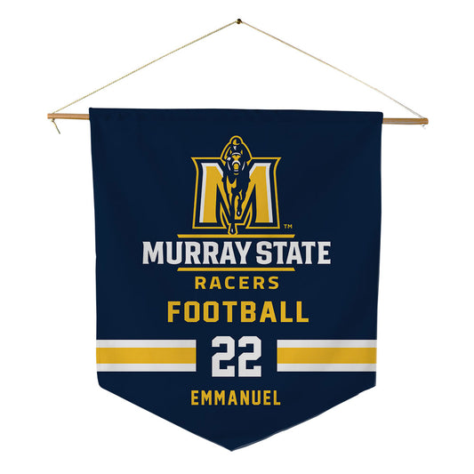 Murray State - NCAA Football : Kevin Emmanuel - Pennant - 18" x 21"-0