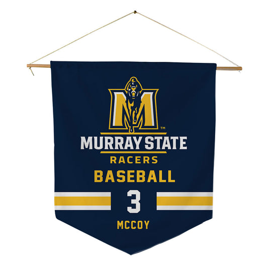 Murray State - NCAA Baseball : Jackson McCoy - Pennant - 18" x 21"-0