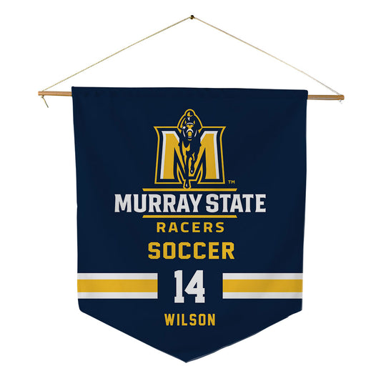 Murray State - NCAA Women's Soccer : Megan Wilson - Pennant - 18" x 21"-0