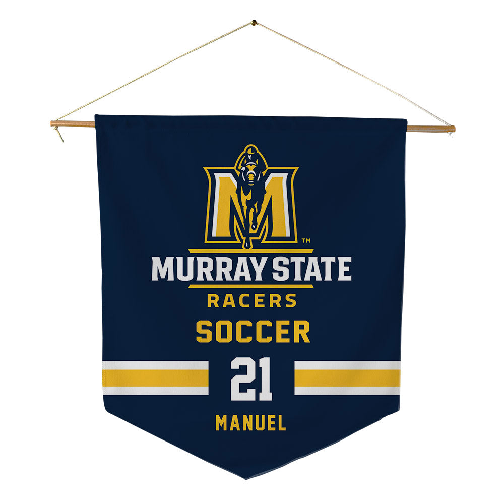Murray State - NCAA Women's Soccer : Lia Manuel - Pennant - 18" x 21"-0