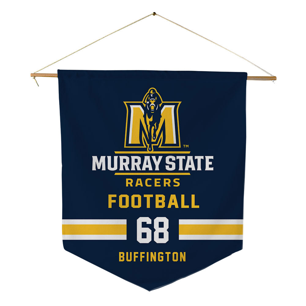 Murray State - NCAA Football : Wyatt Buffington - Pennant - 18" x 21"-0