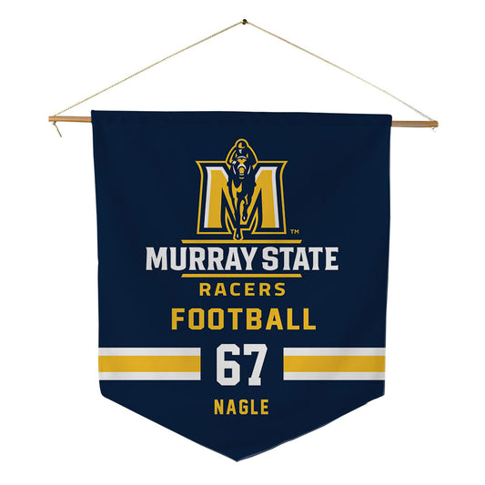 Murray State - NCAA Football : Thatcher Nagle - Pennant - 18" x 21"-0