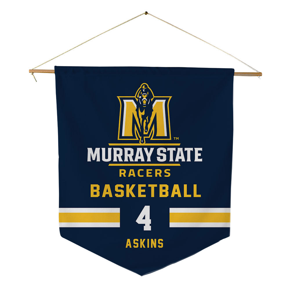 Murray State - NCAA Women's Basketball : Jaidynn Askins - Pennant - 18" x 21"-0