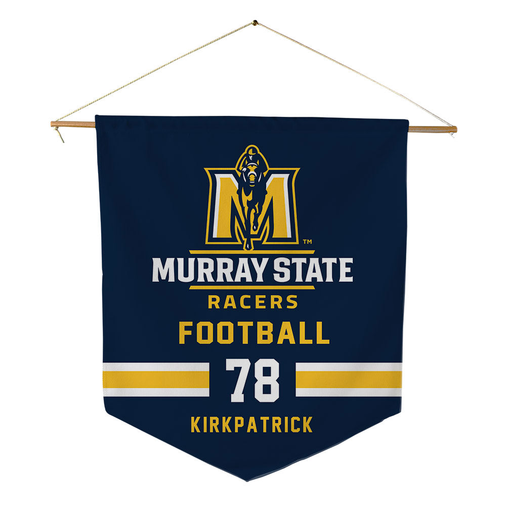 Murray State - NCAA Football : Eric Kirkpatrick - Pennant - 18" x 21"-0