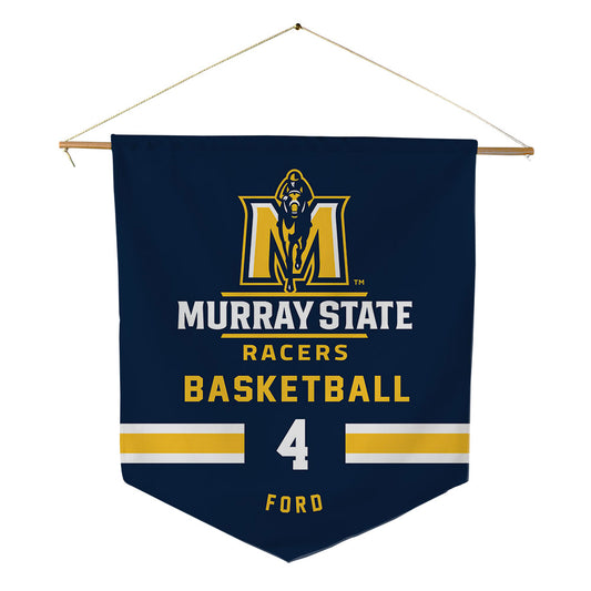 Murray State - NCAA Men's Basketball : Tristian Ford - Pennant - 18" x 21"-0