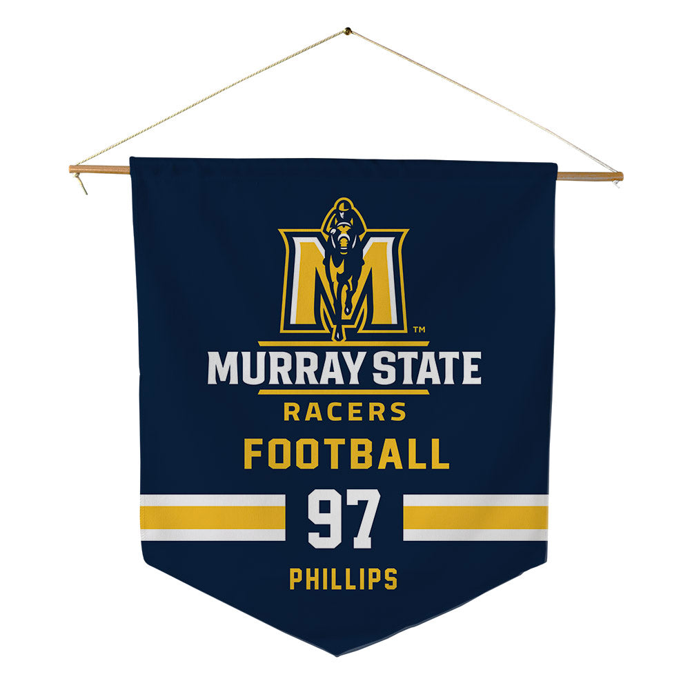 Murray State - NCAA Football : Harlem Phillips - Pennant - 18" x 21"-0