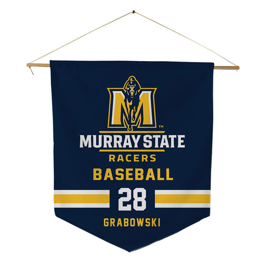 Murray State - NCAA Baseball : Brady Grabowski - Pennant - 18" x 21"-0