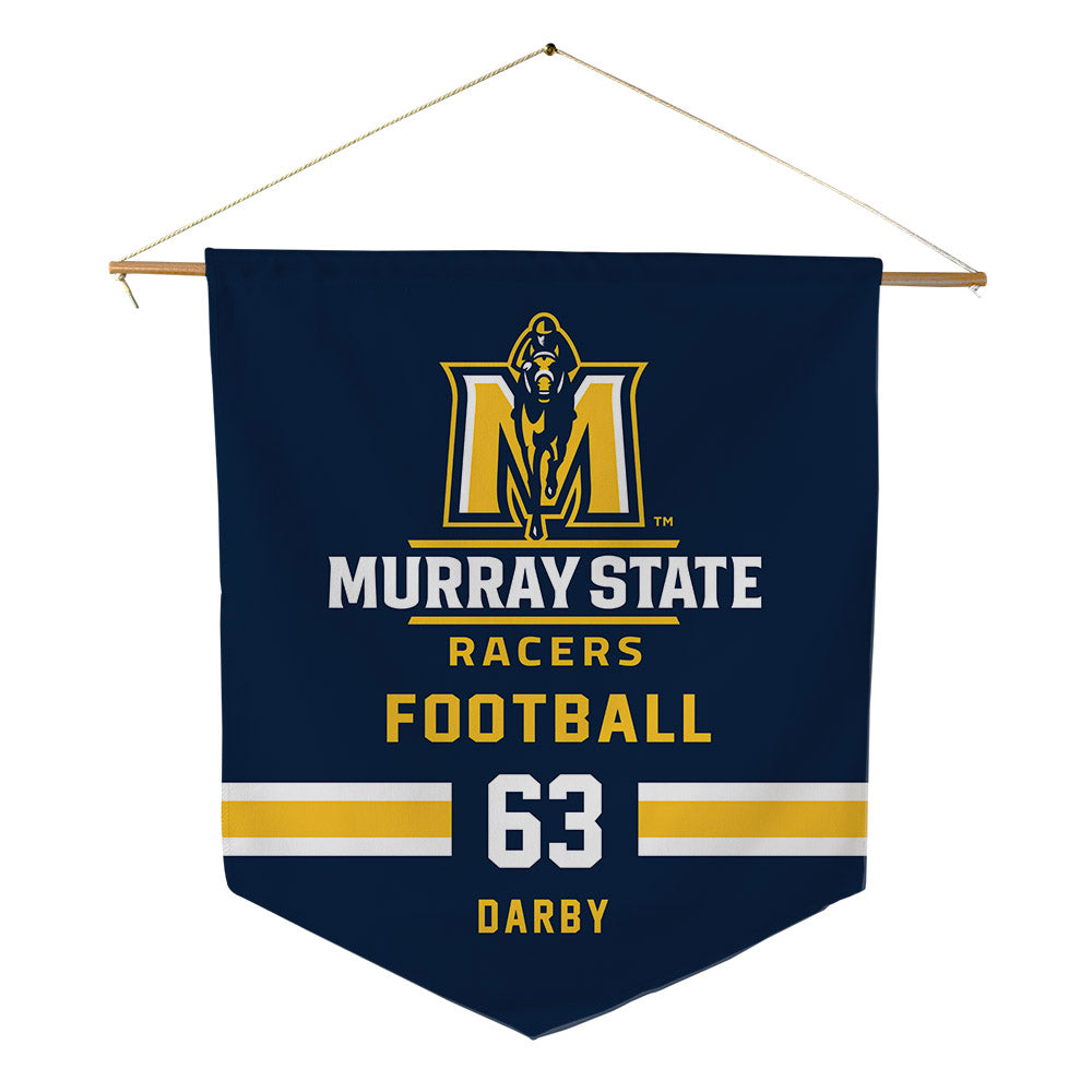 Murray State - NCAA Football : Jake Darby - Pennant - 18" x 21"-0