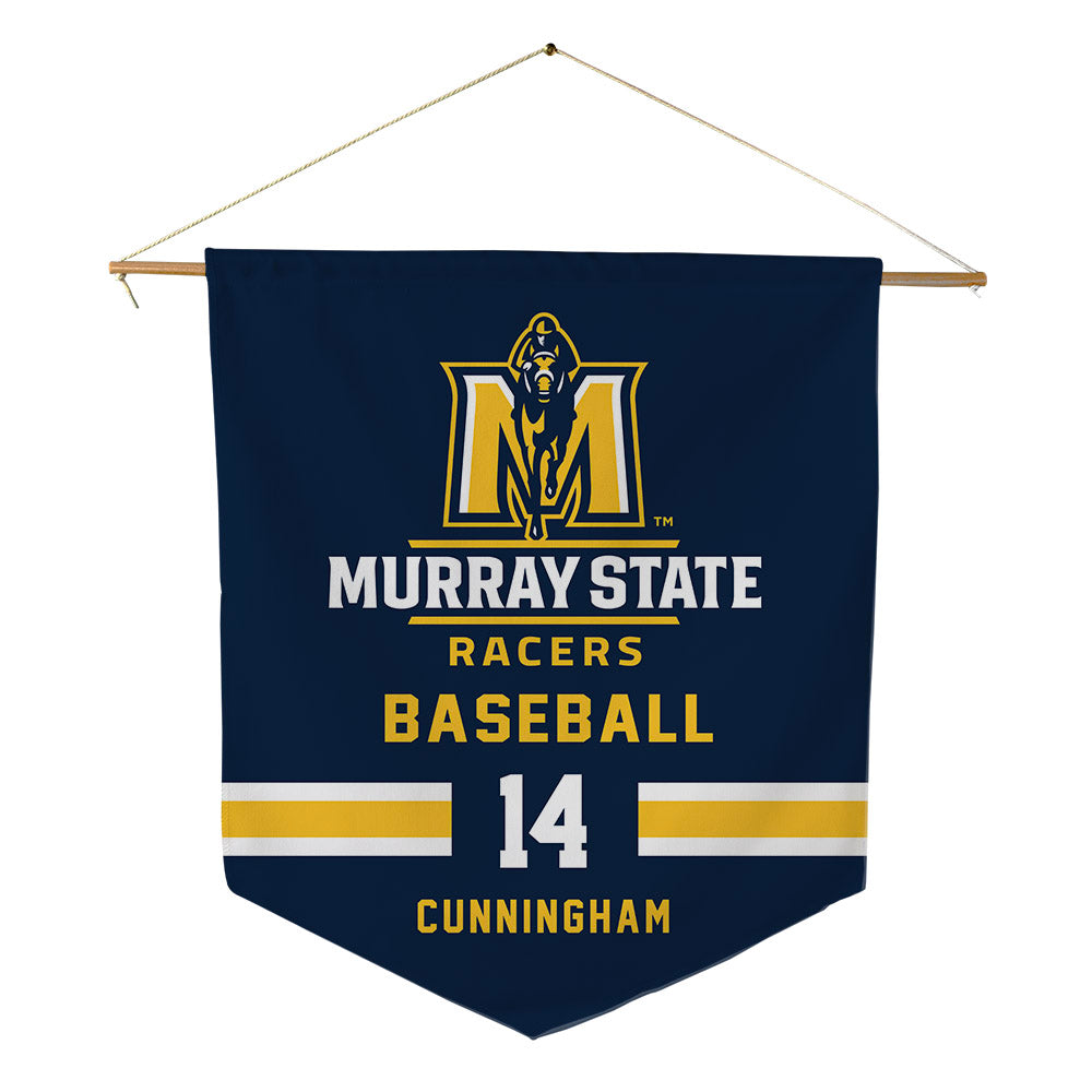 Murray State - NCAA Baseball : Conner Cunningham - Pennant - 18" x 21"-0