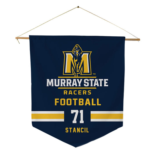 Murray State - NCAA Football : Cameron Stancil - Pennant - 18" x 21"-0