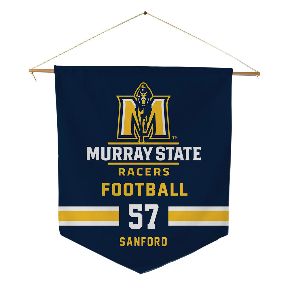 Murray State - NCAA Football : Garrett Sanford - Pennant - 18" x 21"-0