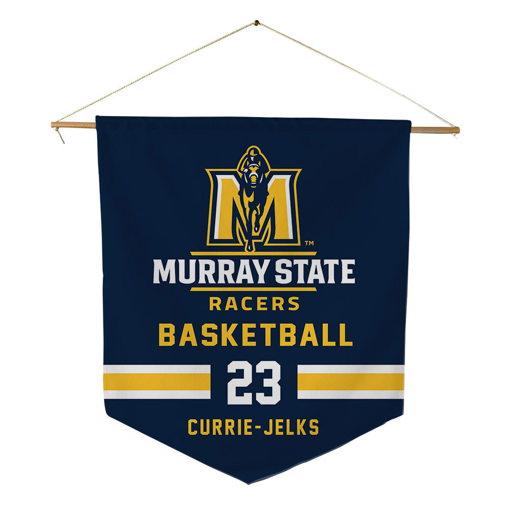 Murray State - NCAA Women's Basketball : Sharnecce Currie-Jelks - Pennant - 18" x 21"-0