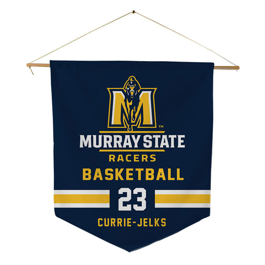 Murray State - NCAA Women's Basketball : Sharnecce Currie-Jelks - Pennant - 18" x 21"-0