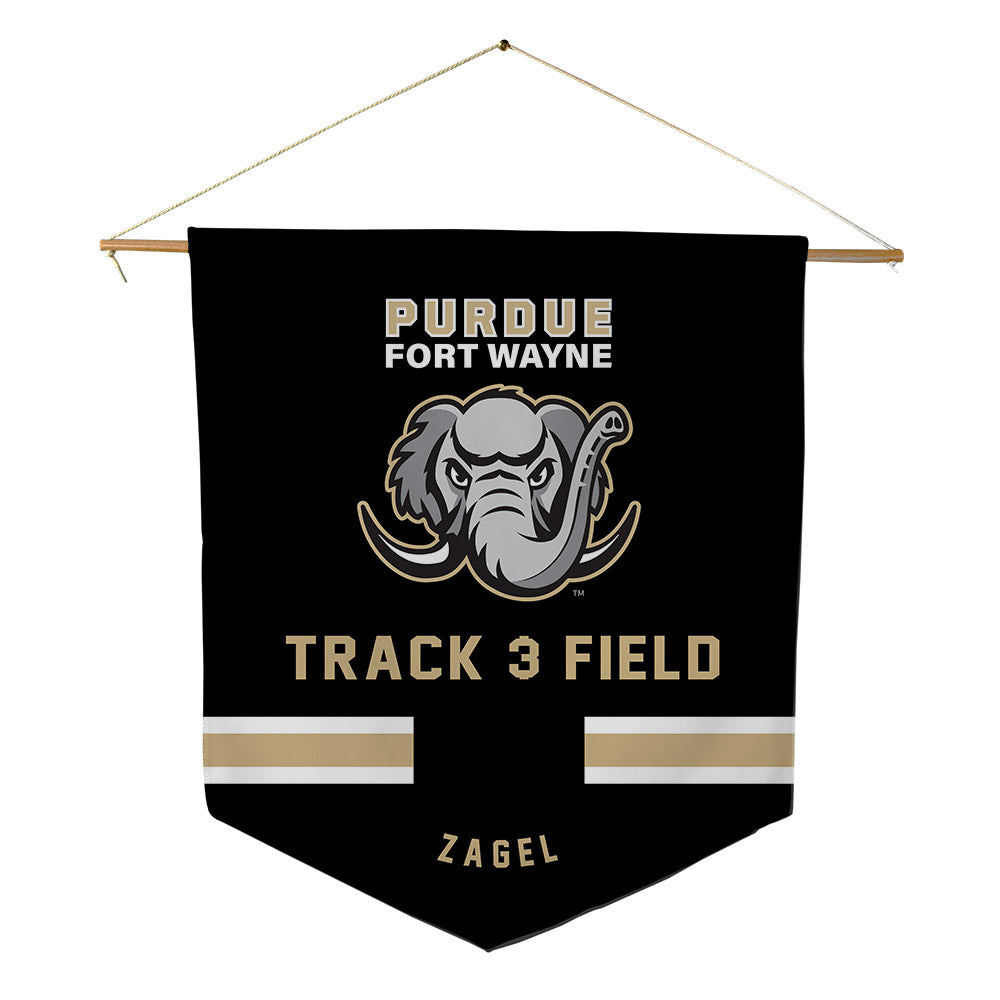 PFW - NCAA Women's Track & Field : Ellie Zagel - Pennant - 18" x 21"-0