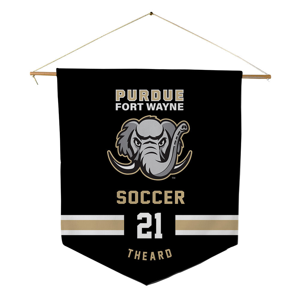 PFW - NCAA Men's Soccer : Trey Theard - Pennant - 18" x 21"-0