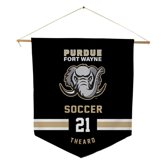 PFW - NCAA Men's Soccer : Trey Theard - Pennant - 18" x 21"-0