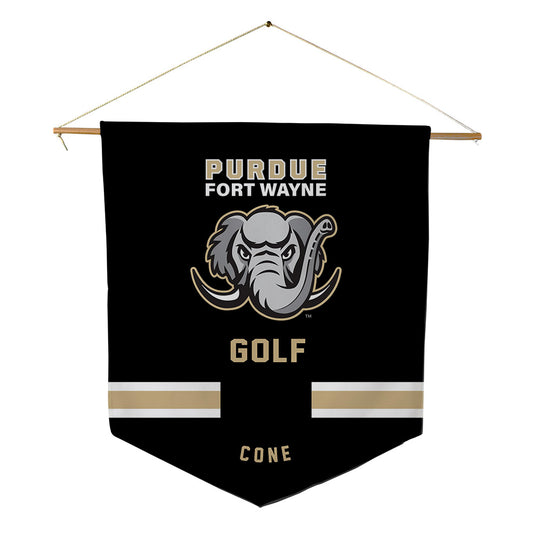 PFW - NCAA Women's Golf : Lillie Cone - Pennant - 18" x 21"-0